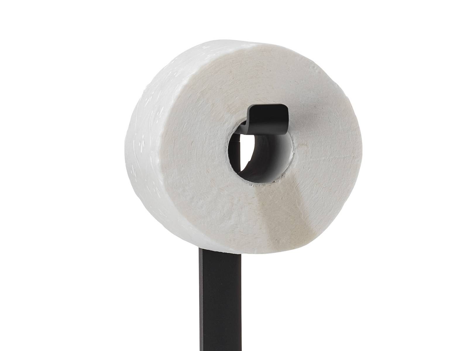 Zone Denmark Toiletten-Ersatzrollenhalter "Rim" Toilettenpapierhalter 70x20x20cm freistehend aus Metall, Klopapierhalter, Toilettenpapieraufbewahrung, WC-Ersatzrollen Halter