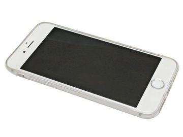 cofi1453 Handyhülle Silikonhülle für iPhone SE 2022 Transparent 4,7 Zoll, Case Cover Schutzhülle Bumper