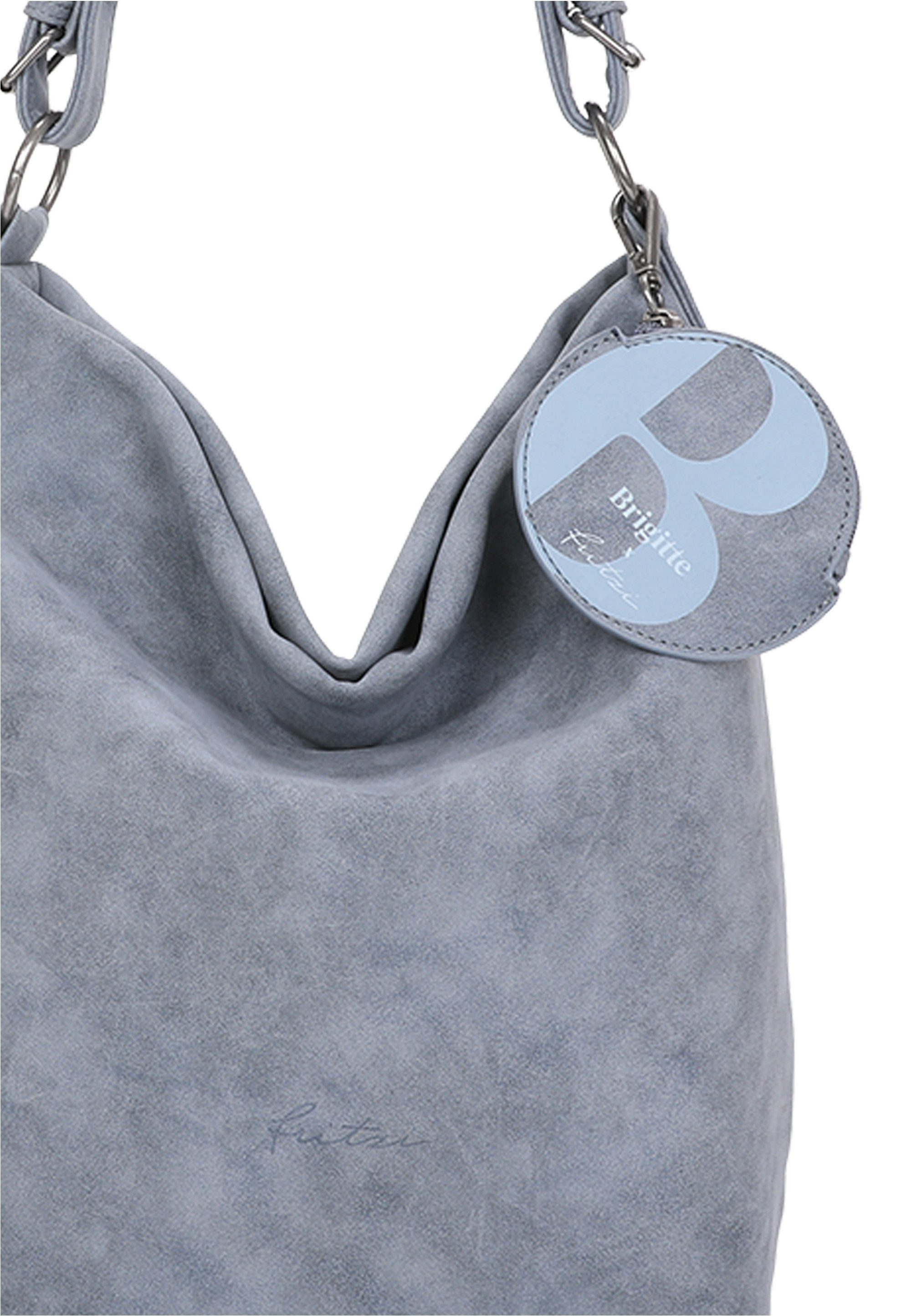 Fritzi aus Preußen Schultertasche Brigitte x fritzi Special Hobo01, mit abnehmbarem Anhänger