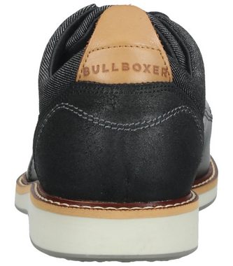 Bullboxer Halbschuhe Leder/Textil Schnürschuh