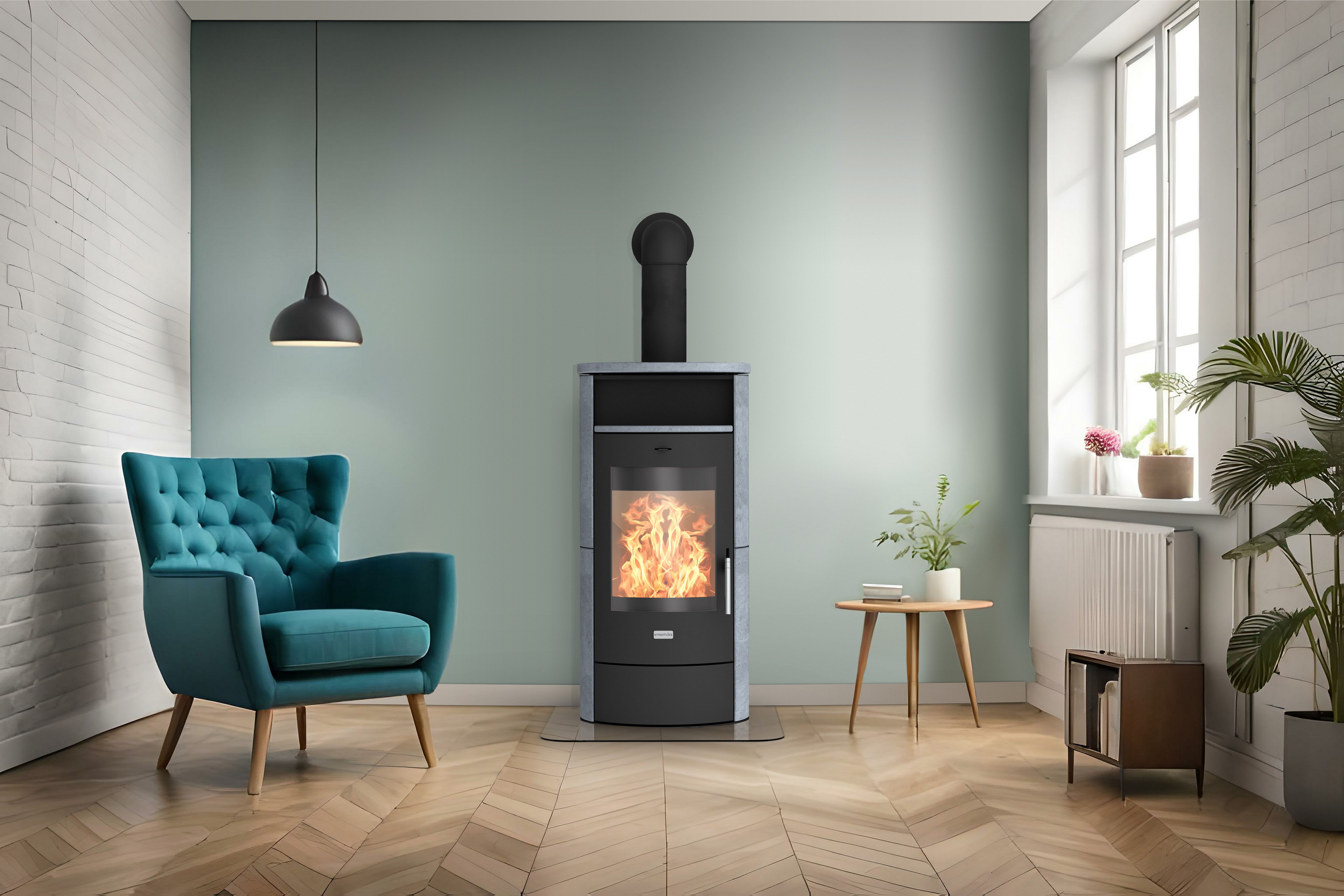 Heathus Kaminofen Piacenza Speckstein, 6 kW, günstig online kaufen