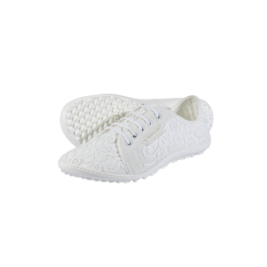 Leguano Barfussschuhe Aamalfi (flexible Sohle, pures Barfußgefühl) weiss Sneaker