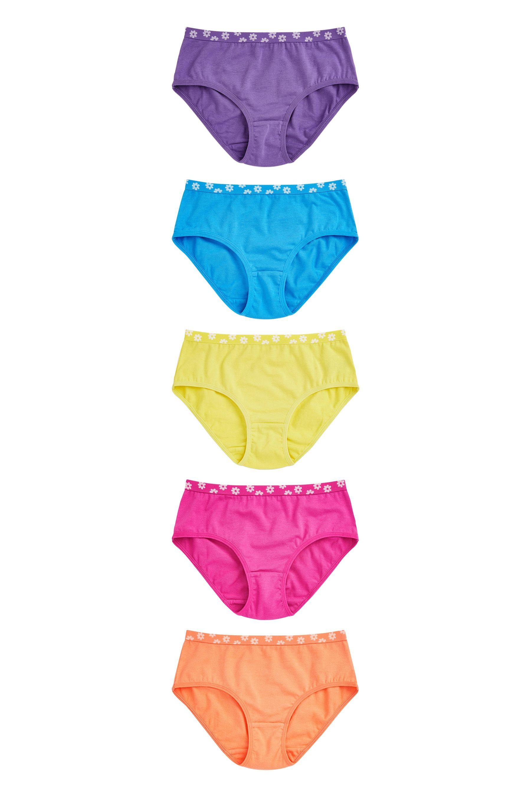 Bright Rainbow (5-St) Slip Unterhosen Next im 5er-Pack Multi