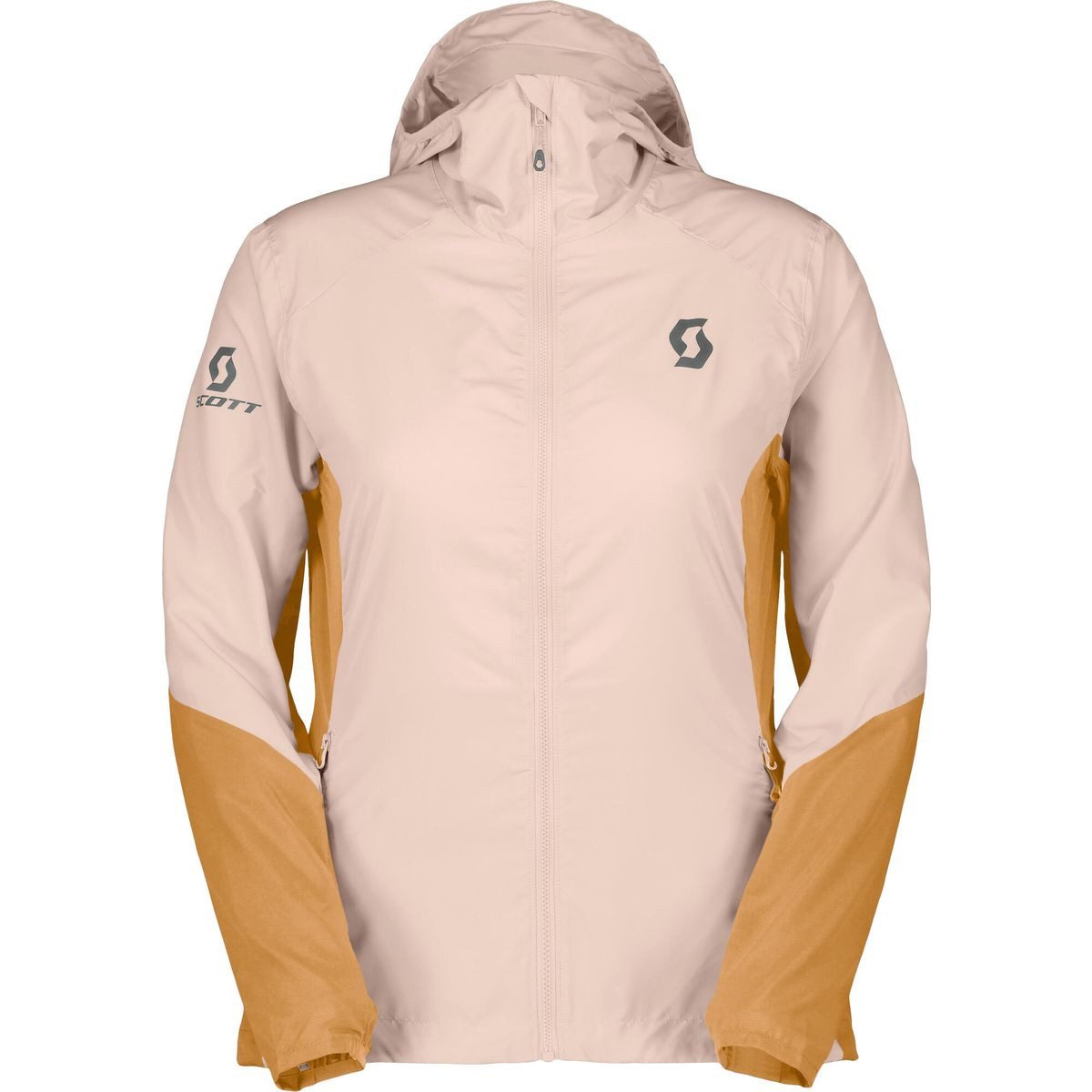 Scott Windbreaker Explorair Light Windbreaker Women's Jacket Leichte, anpassbare Damenwindjacke mit reflektierenden Prints und