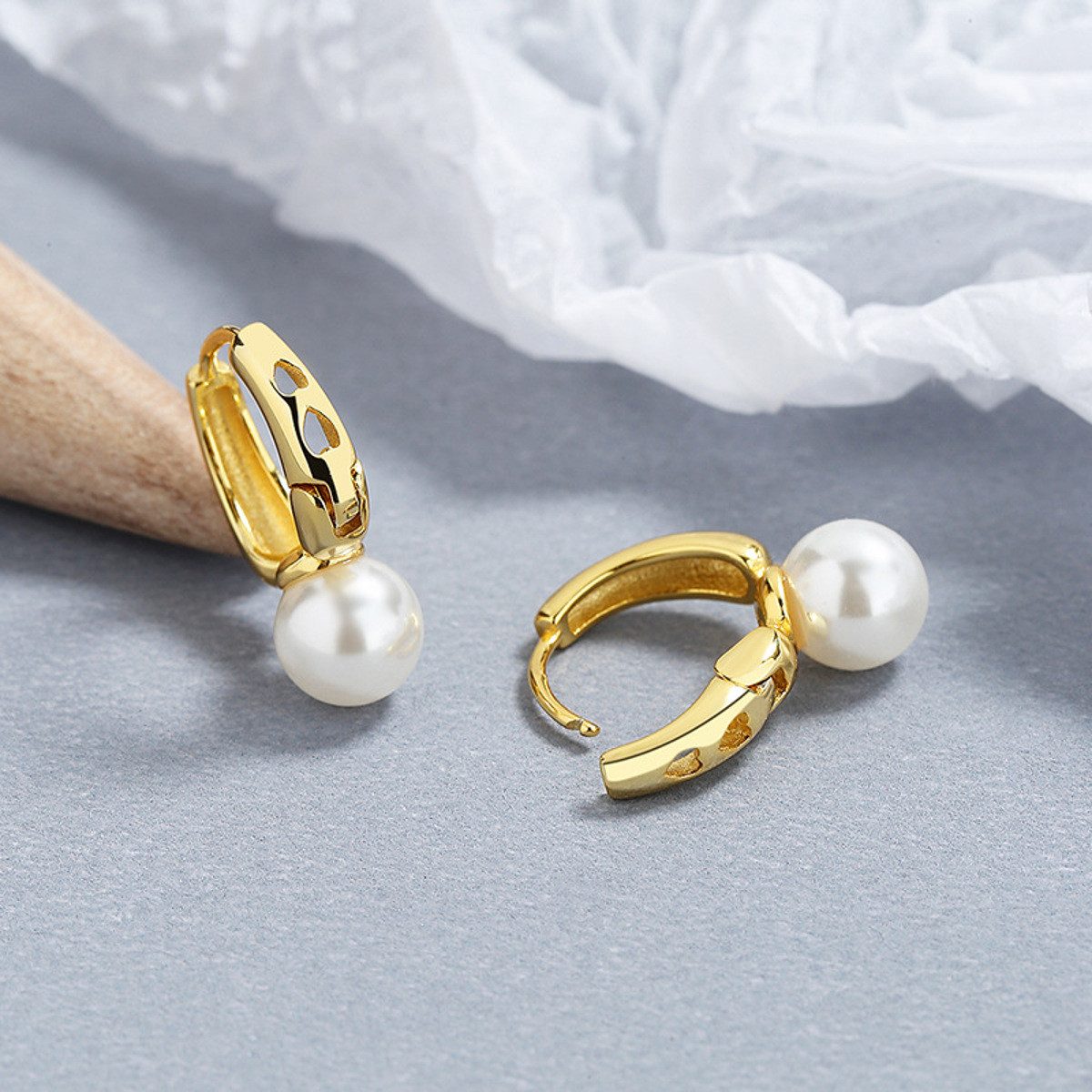 KARMA Perlenohrringe Damen Ohrringe Perlen Silber925 günstig online kaufen