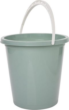 Centi Putzeimer 3er Set Putzeimer 5 Liter, Wassereimer in 3 Farben, (22L x 22B x 22H cm Kapazität: 5 Liter), Stabiler Lebensmittelechter Kunststoff ohne BPA, Produziert in EU