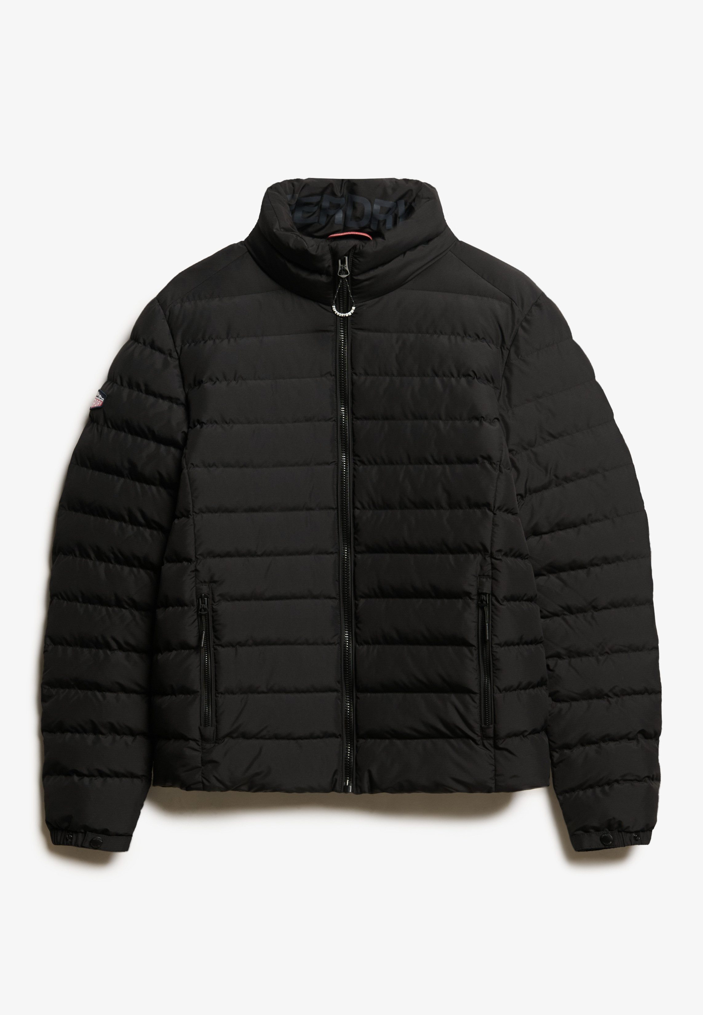 Superdry Steppjacke FUJI PRINT PADDED JACKET Slim Fit, mit Reißverschluss, in unifarbener Optik