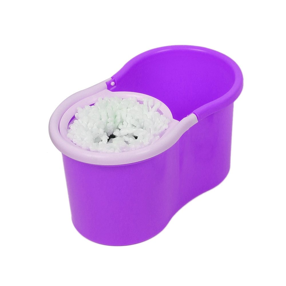 JEOBEST Wischmopp Bodenwischer mit Mikrofaser Bezug, Wischmopp Set, 360° Kardangelenk, längenverstellbar (80-110cm)