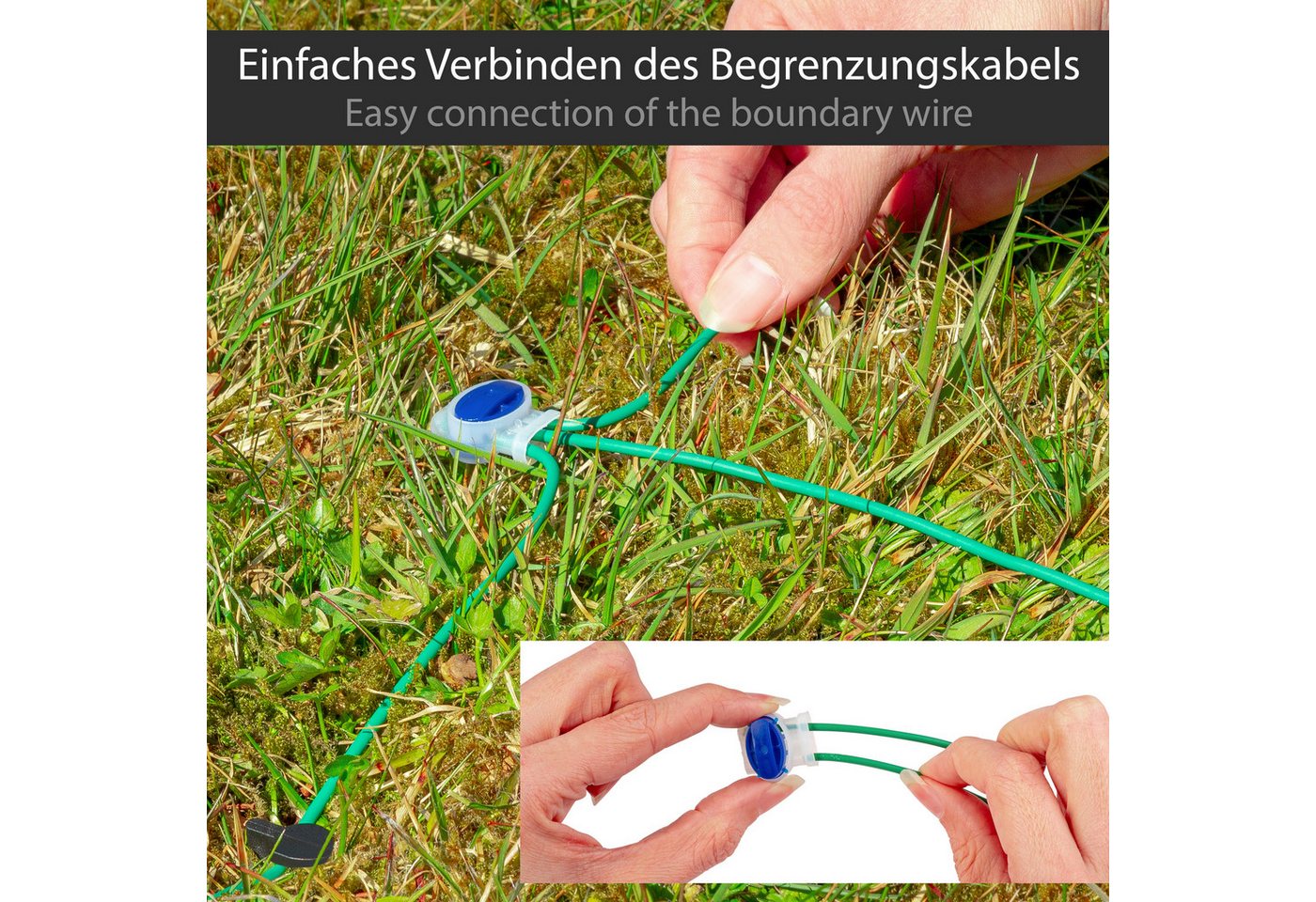 ONVAYA Rasenmähroboter Zubehör Kabelve... ONVAYA Rasenmähroboter Zubehör Kabelve...