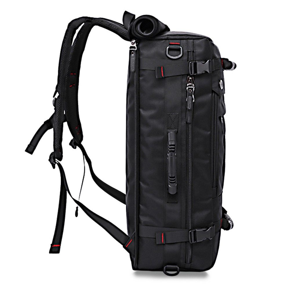 Bagtecs Rucksack Rucksack für Freizeit Reise Arbeit Sport Trekking # RG5 35 L schwarz