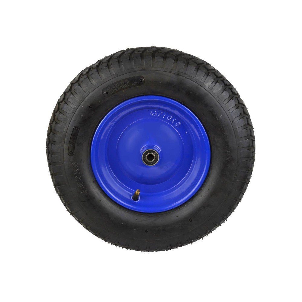 Schubkarren-Rad Schubkarrenrad verstärkt 4.00-8 6PR blaue Felge (1 St), Typ 4.00-8