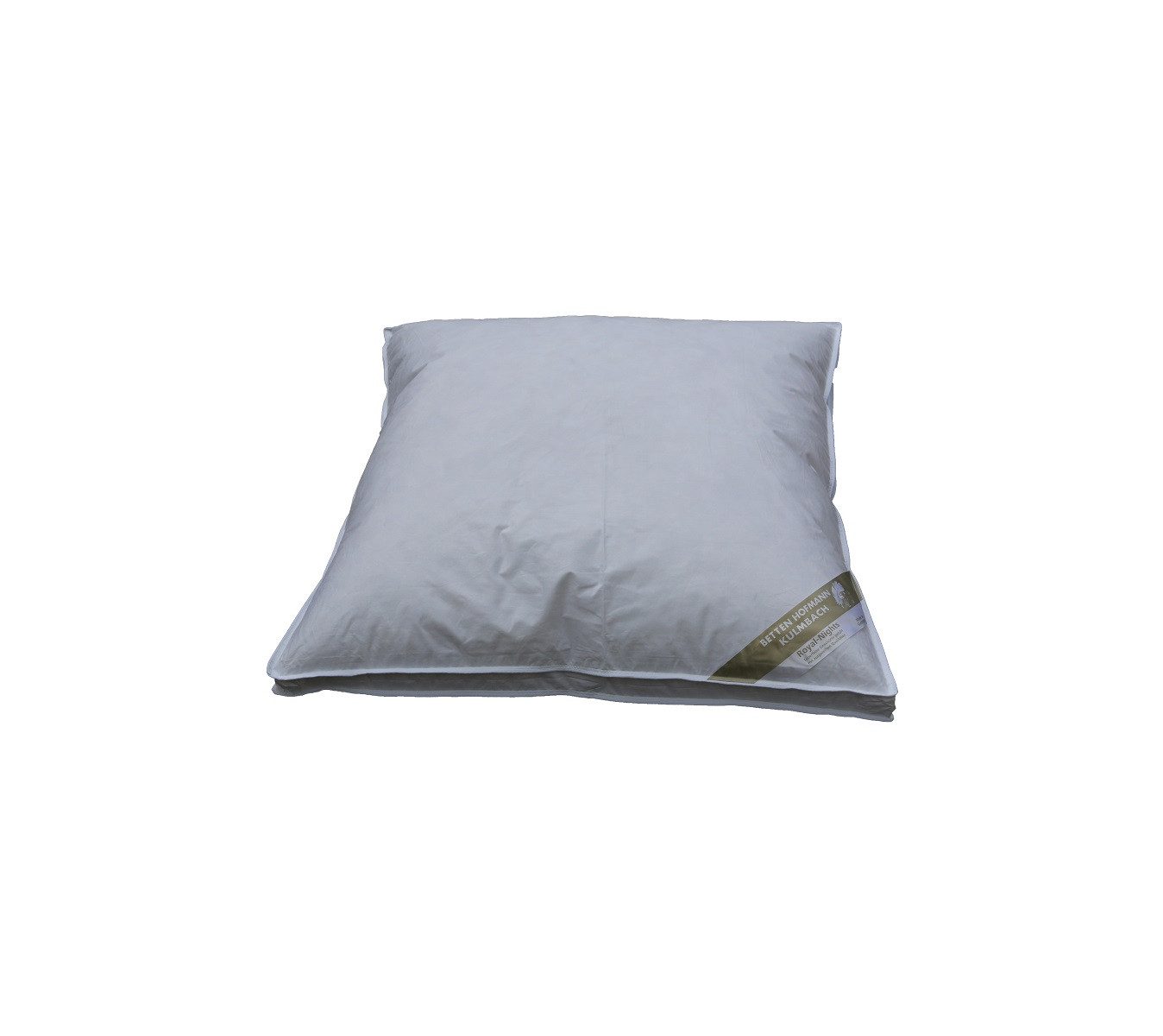 Betten Hofmann Kopfkissen Betten Hofmann Canada Kopfkissen 80x80cm Außensteg prall 30% Daunen, Füllung: 70% Federn, 30% Daunen, Bezug: 100% Baumwolle, Seitenschläfer, made in Germany, prall gefüllt, allergikergeeignet
