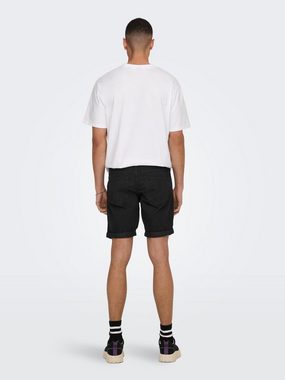 ONLY & SONS Jeansshorts Ply (1-tlg)