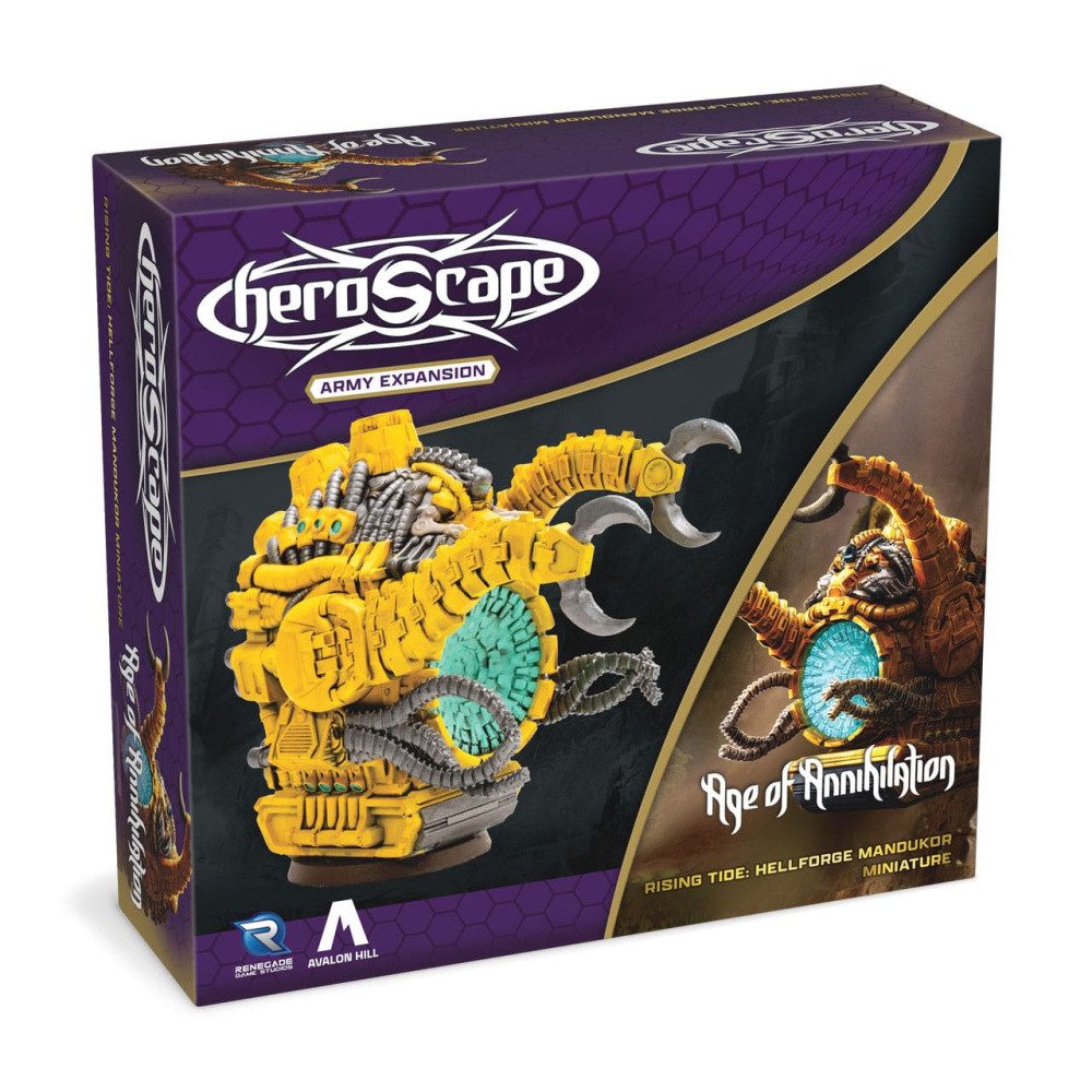 Renegade Spiel Heroscape Erweiterung Rising Tide - Hellforge Mandukor Army *Englische