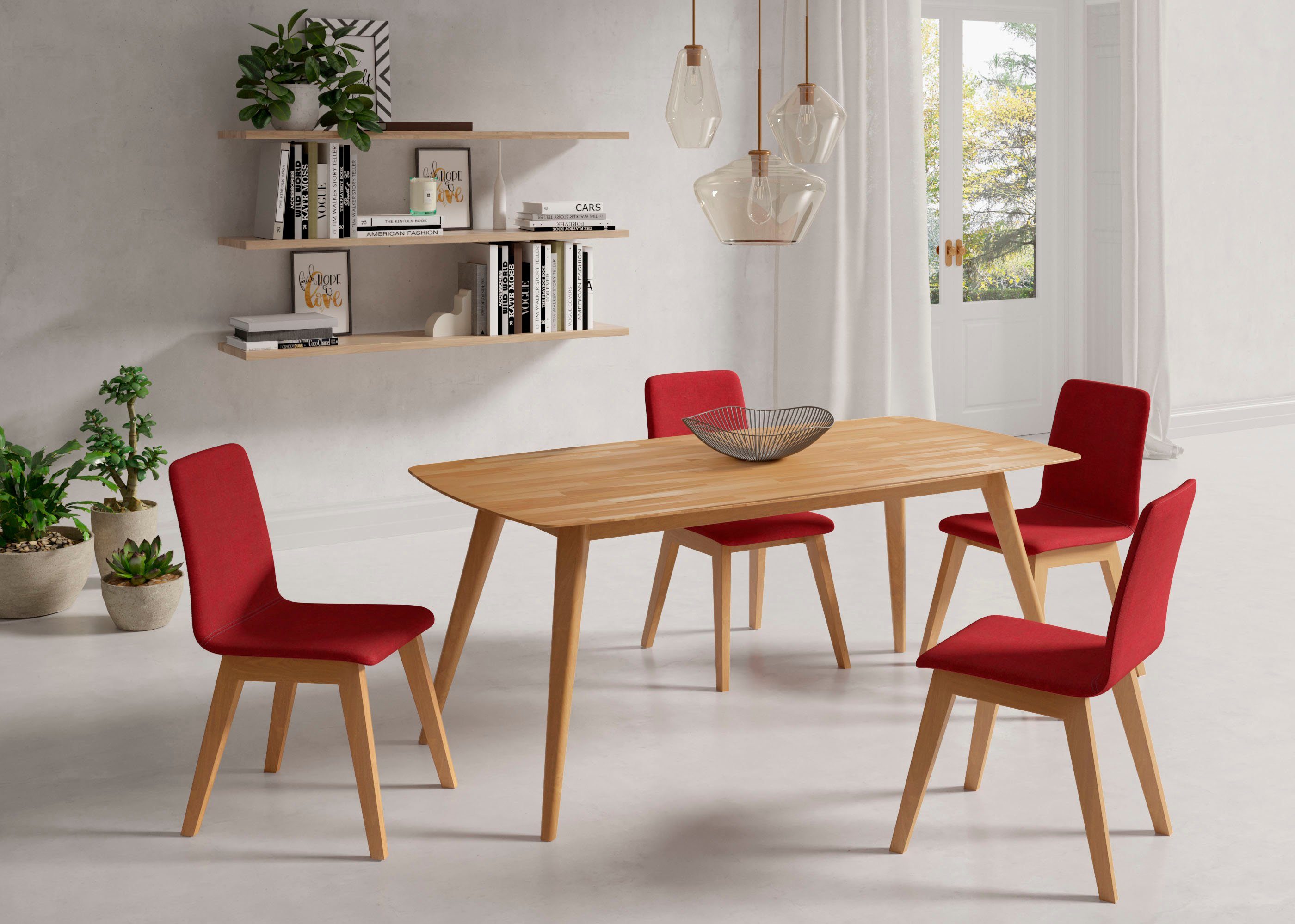 Home affaire Esstisch, Breite 140 cm und 180 cm