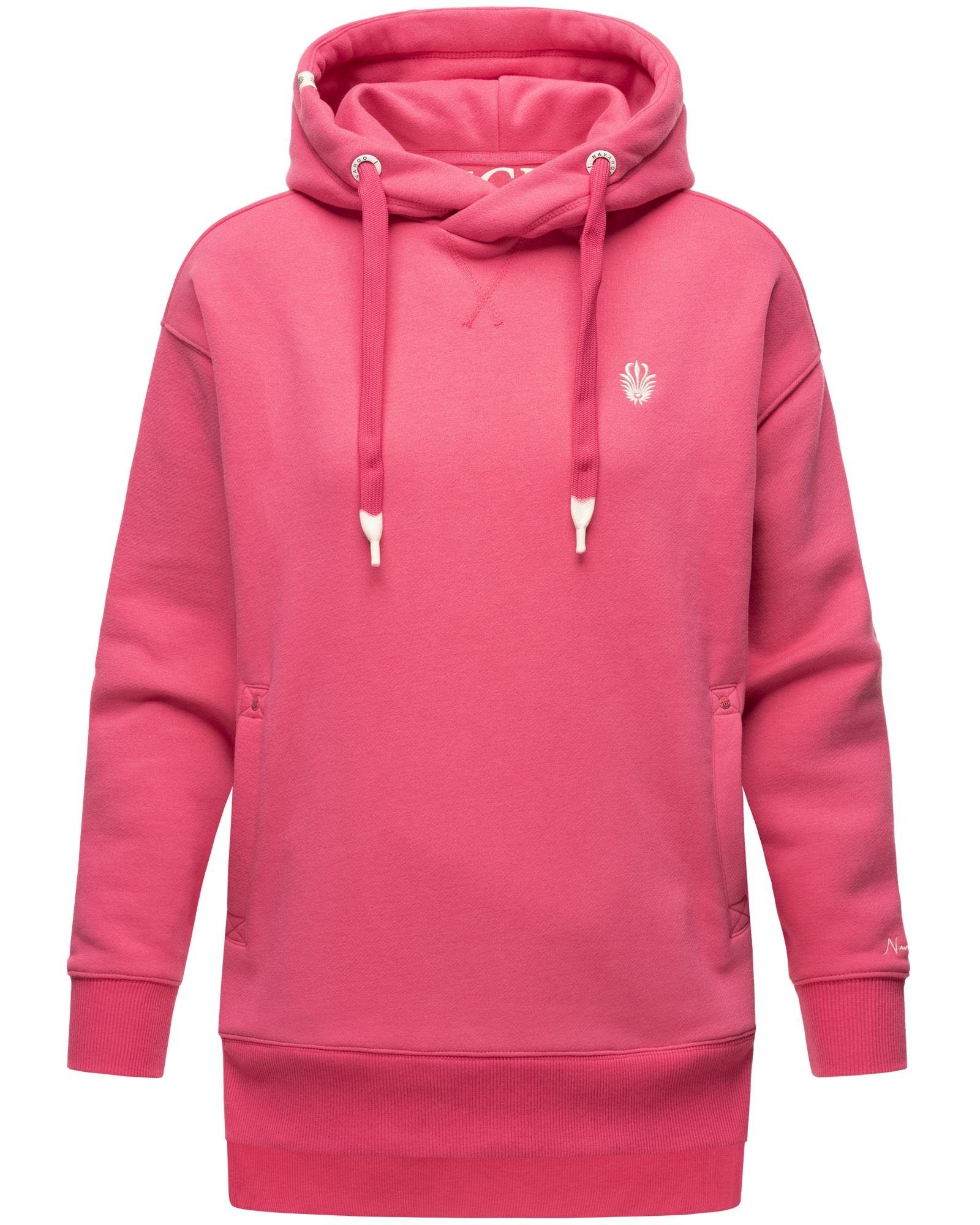 Navahoo Kapuzensweatshirt "Silberengelchen", Kuscheliger Damen Hoodie mit O günstig online kaufen