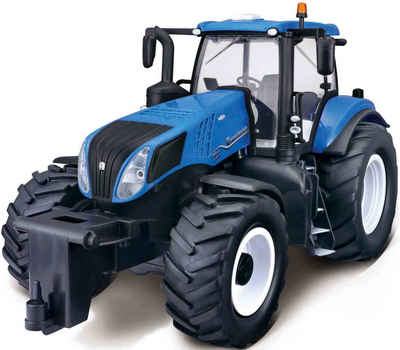 Maisto Tech RC-Traktor Traktor New Holland, blau, mit Licht