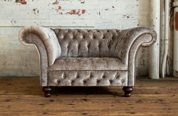 JVmoebel Chesterfield-Sessel, Chesterfield Sessel 1,5 Sitzer Design