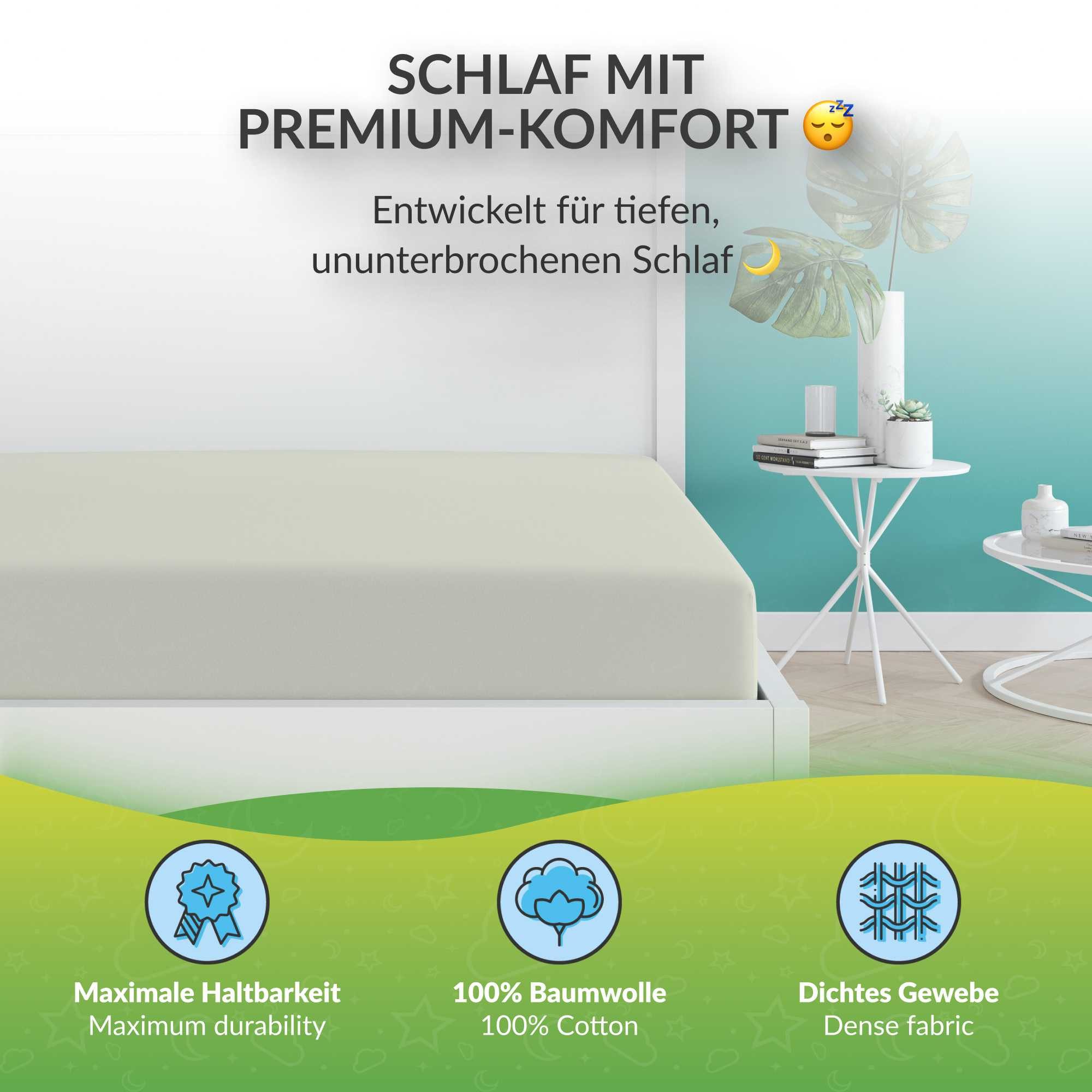 etérea Himmlische Qualität Spannbettlaken etérea Comfort günstig online kaufen