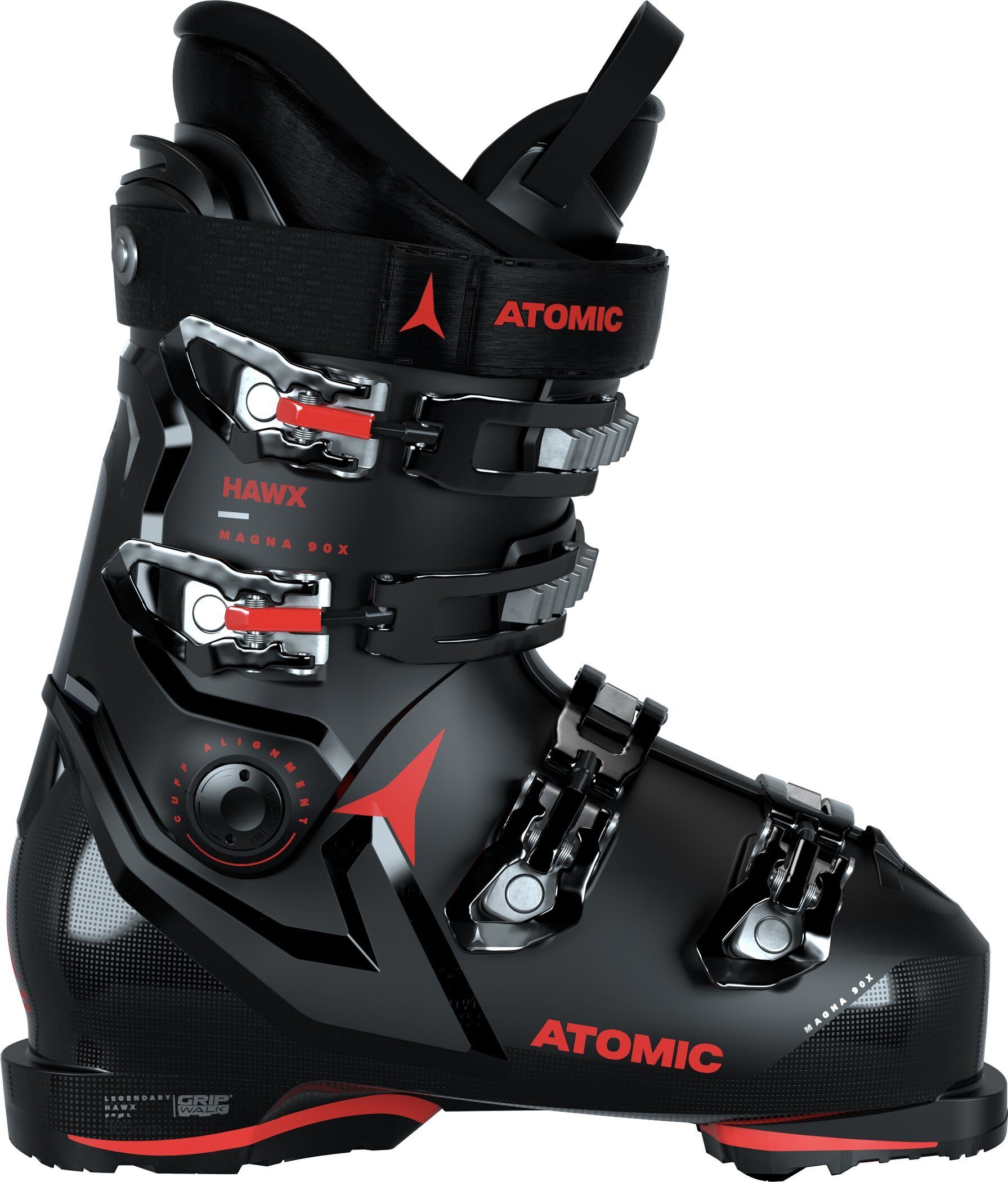 Atomic HAWX Skischuh 90X BLAC BLACK/ GW BLACK/RED/ MAGNA