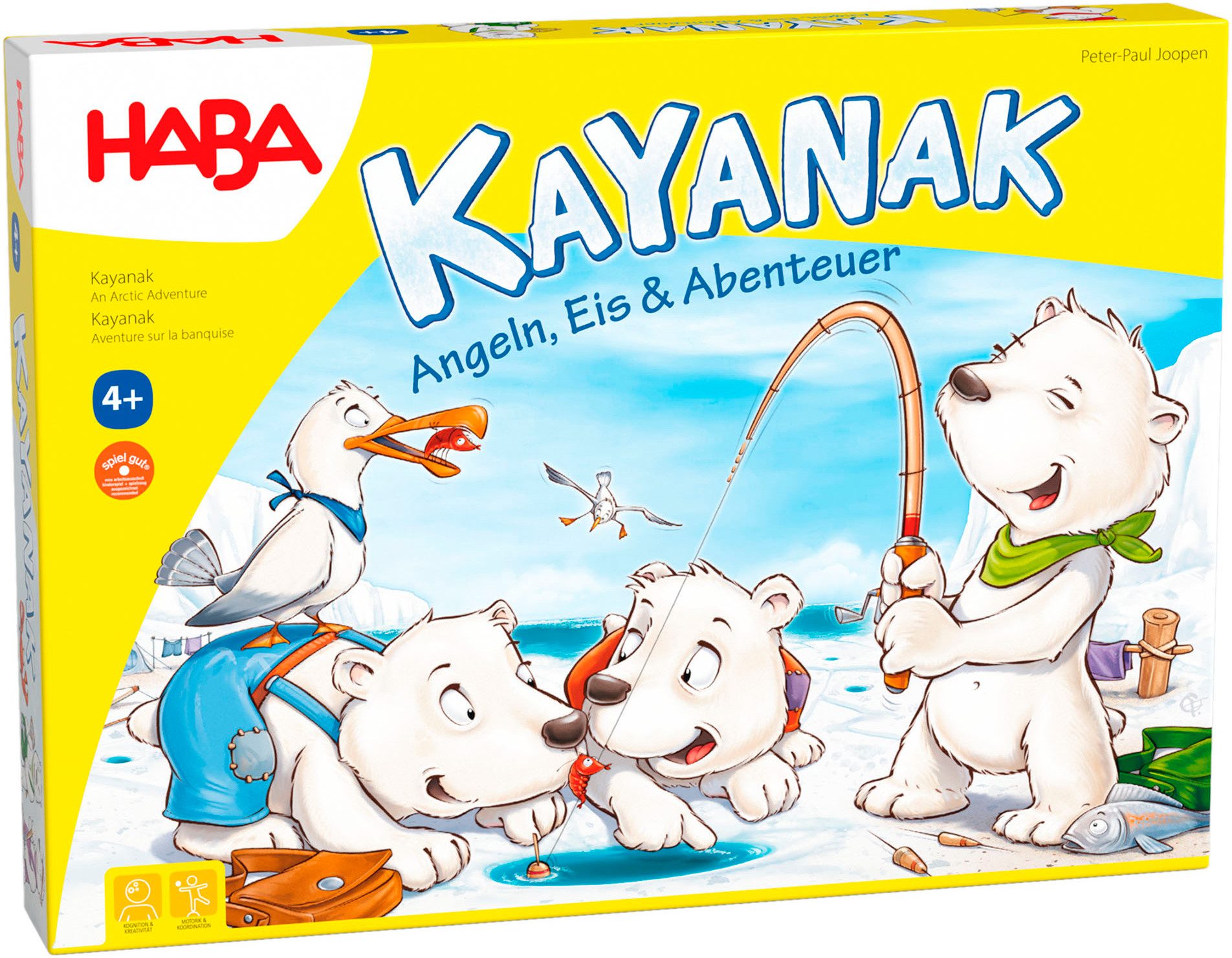 Haba Spiel Kayanak - Angeln, Eis und Abenteuer