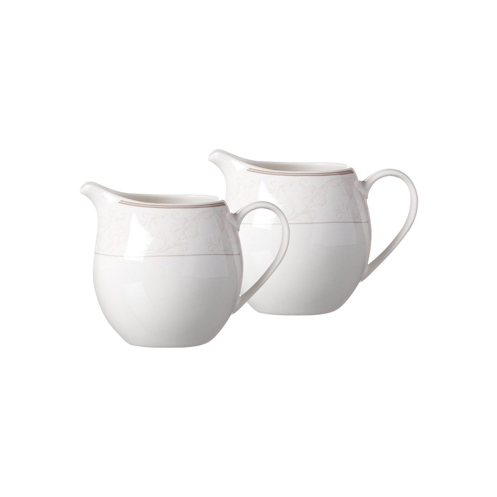 Ritzenhoff & Breker Milchkännchen Isabella Milchkännchen 250 ml 2er Set, 250 l, (2x Milchkännchen, 2-St)