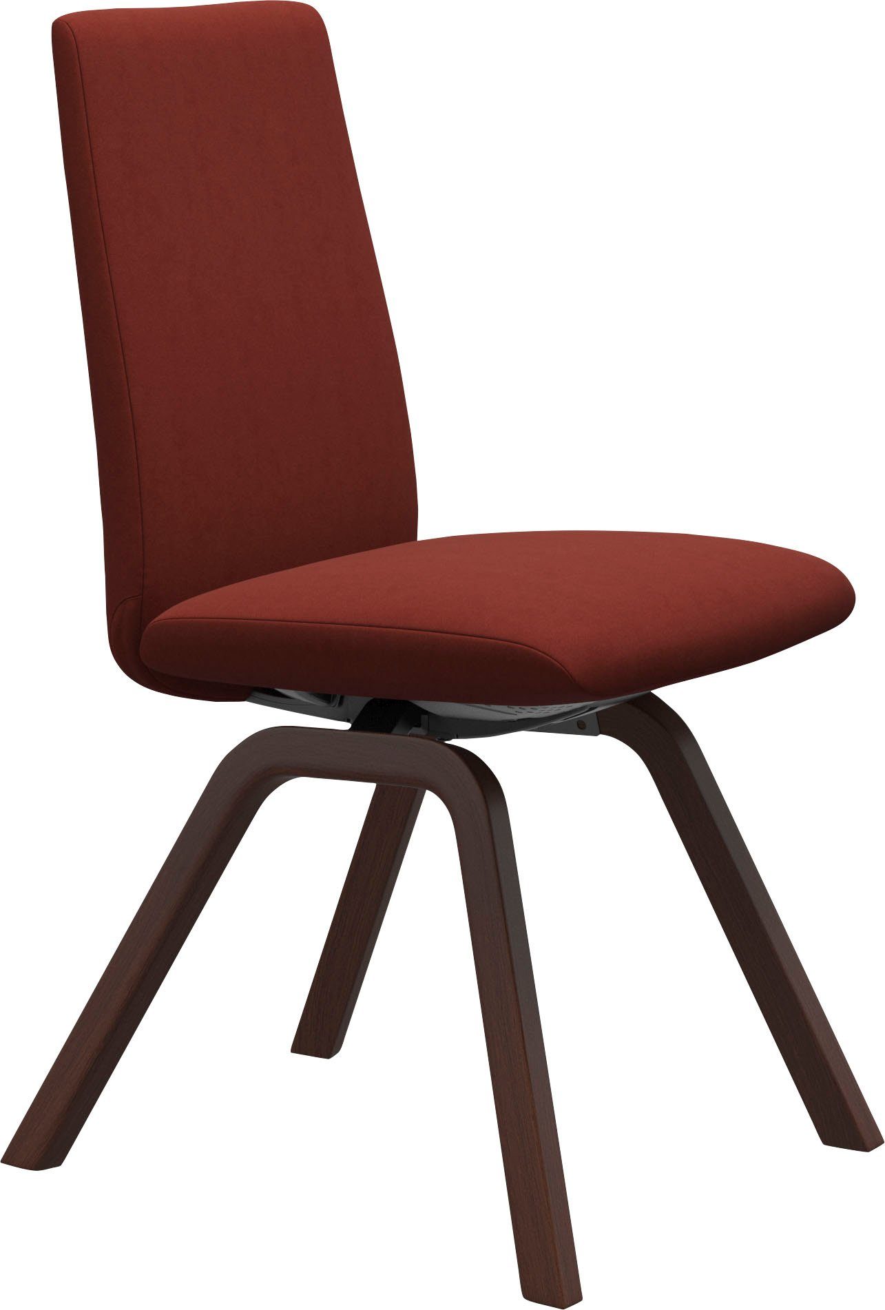 Stressless® Polsterstuhl Laurel, Low Back, Größe M, mit schräggestellten Beinen in Walnuss