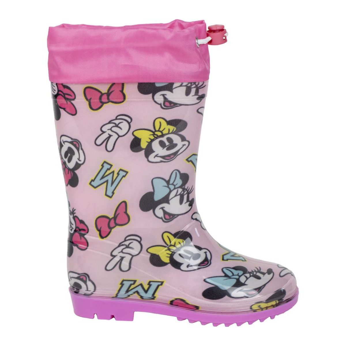 Cerda Disney Minnie Mouse Kinder-Regenstiefel Wasserdichte PVC für Mädchen Gummistiefel