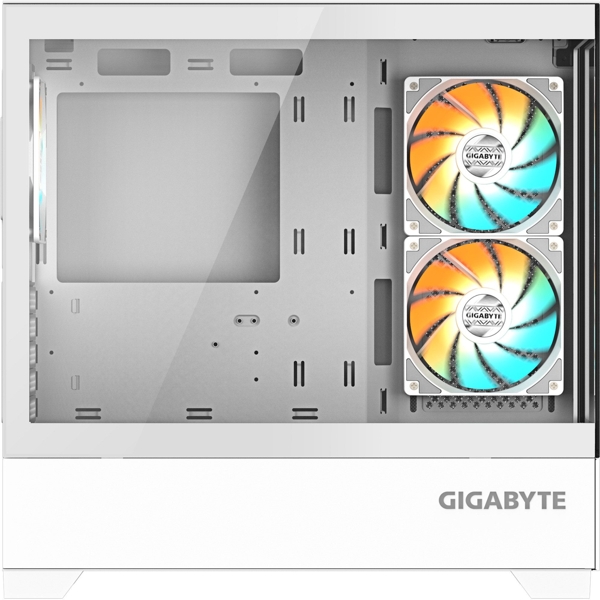 Gigabyte PC-Gehäuse GIGABYTE C201 Panoramic Ice, Tower-Gehäuse