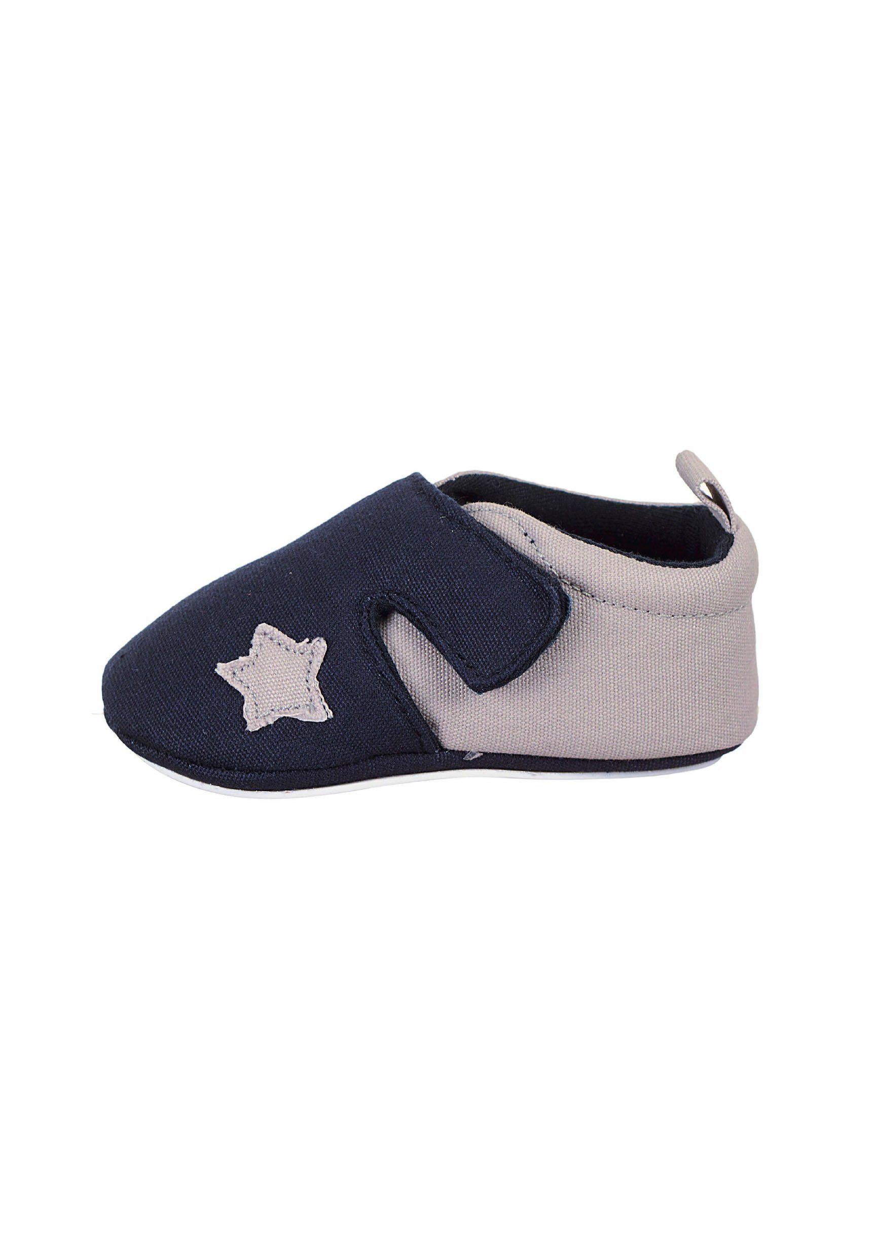 Sterntaler® Sterntaler® Krabbelschuhe Schuhe, Krabbelschuh Krabbelschuh (1-tlg) Krabbelschuhe Baby mit Klettverschluss und Anti-Rutsch-Sohle