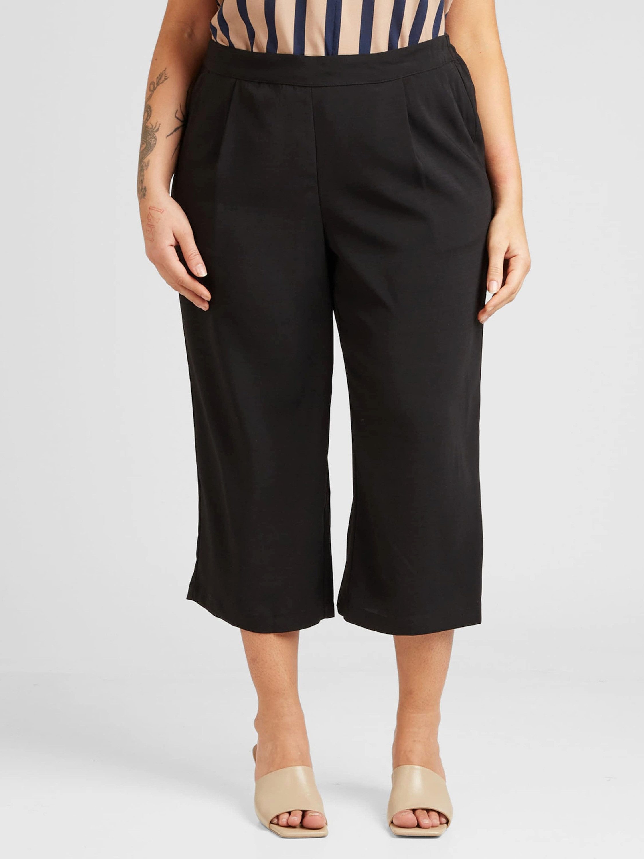 Vero Moda Curve 3/4-Hose (1-tlg) Plain/ohne günstig online kaufen