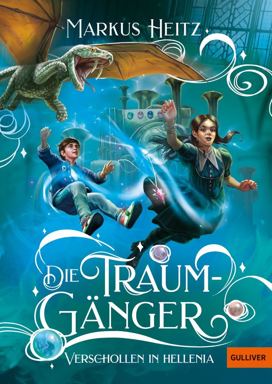 Kinderbuch Die Traumgänger - Verschollen in Hellenia Band 2 Markus Heitz