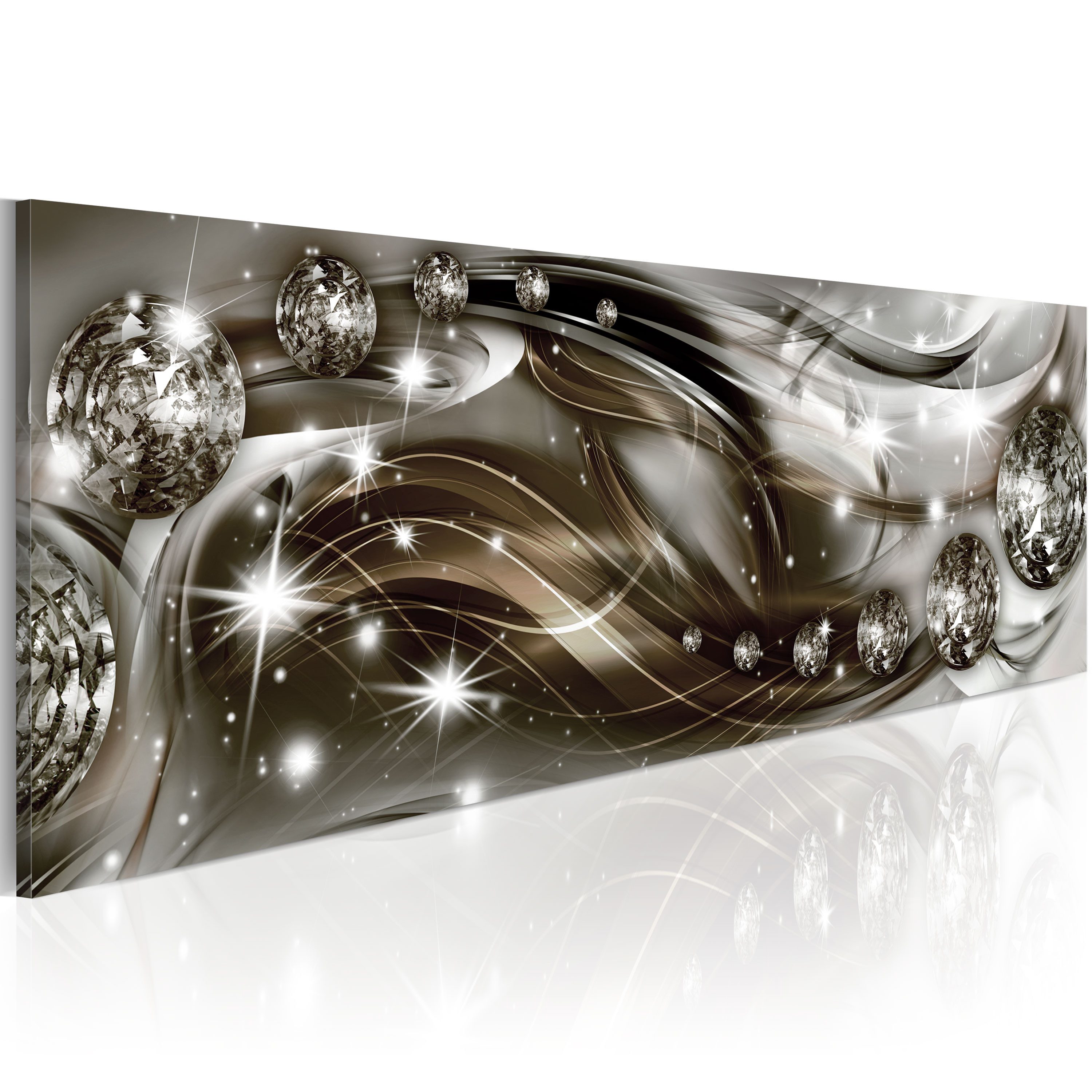 Artgeist Wandbild Glow and Waves