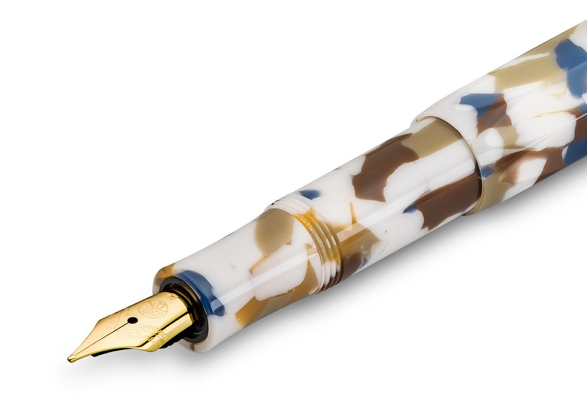 Kaweco Füllfederhalter Kaweco Art Sport Füllhalter Terrazzo, Extra Fein vergoldet