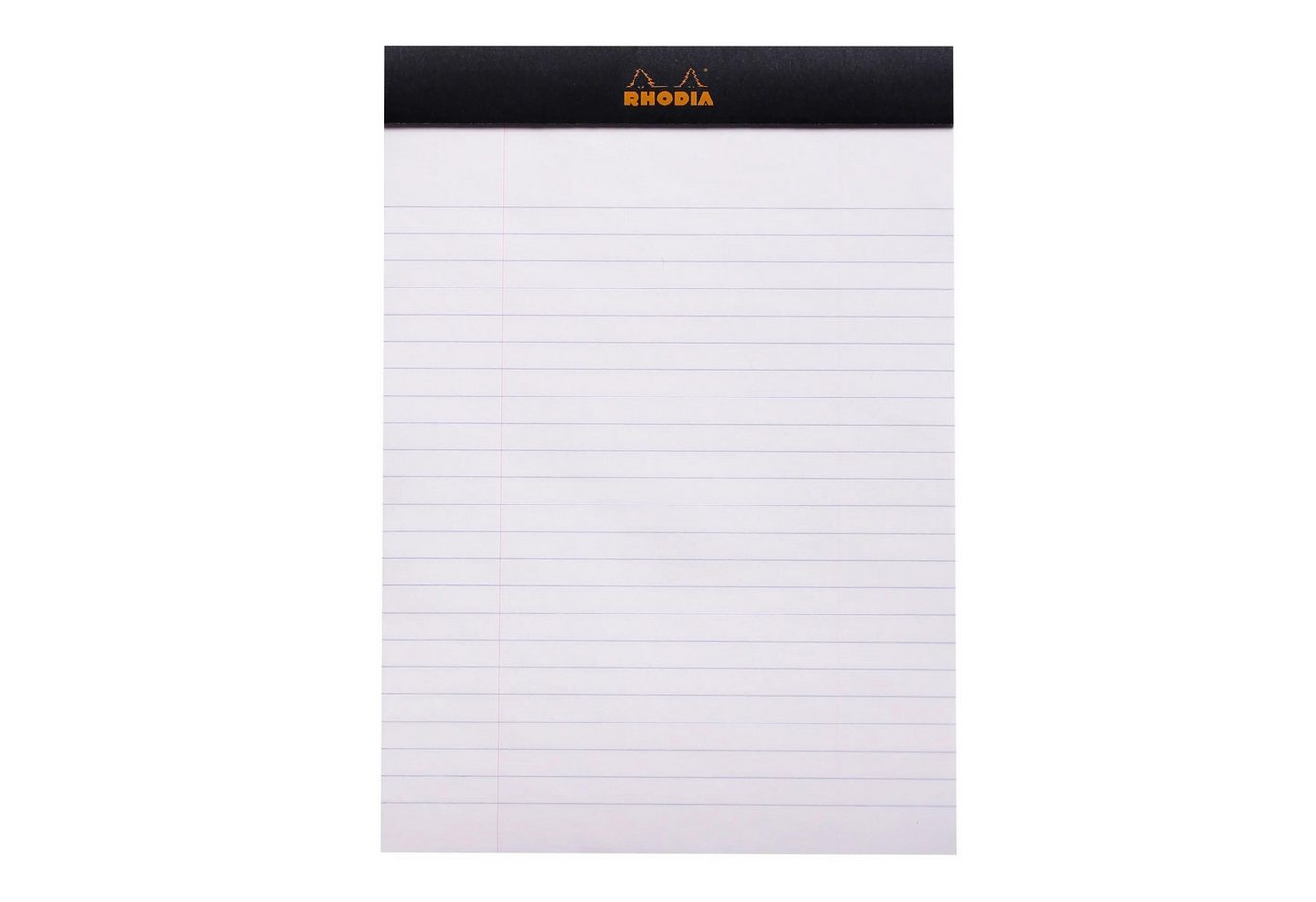 Thumbnail - Rhodia Notizheft 10x Notizblock No.16 A5 80 Bl liniert Rand 80g Schwarz 166009C, Rhodia, Blöcke, Hefte und Notizbücher
