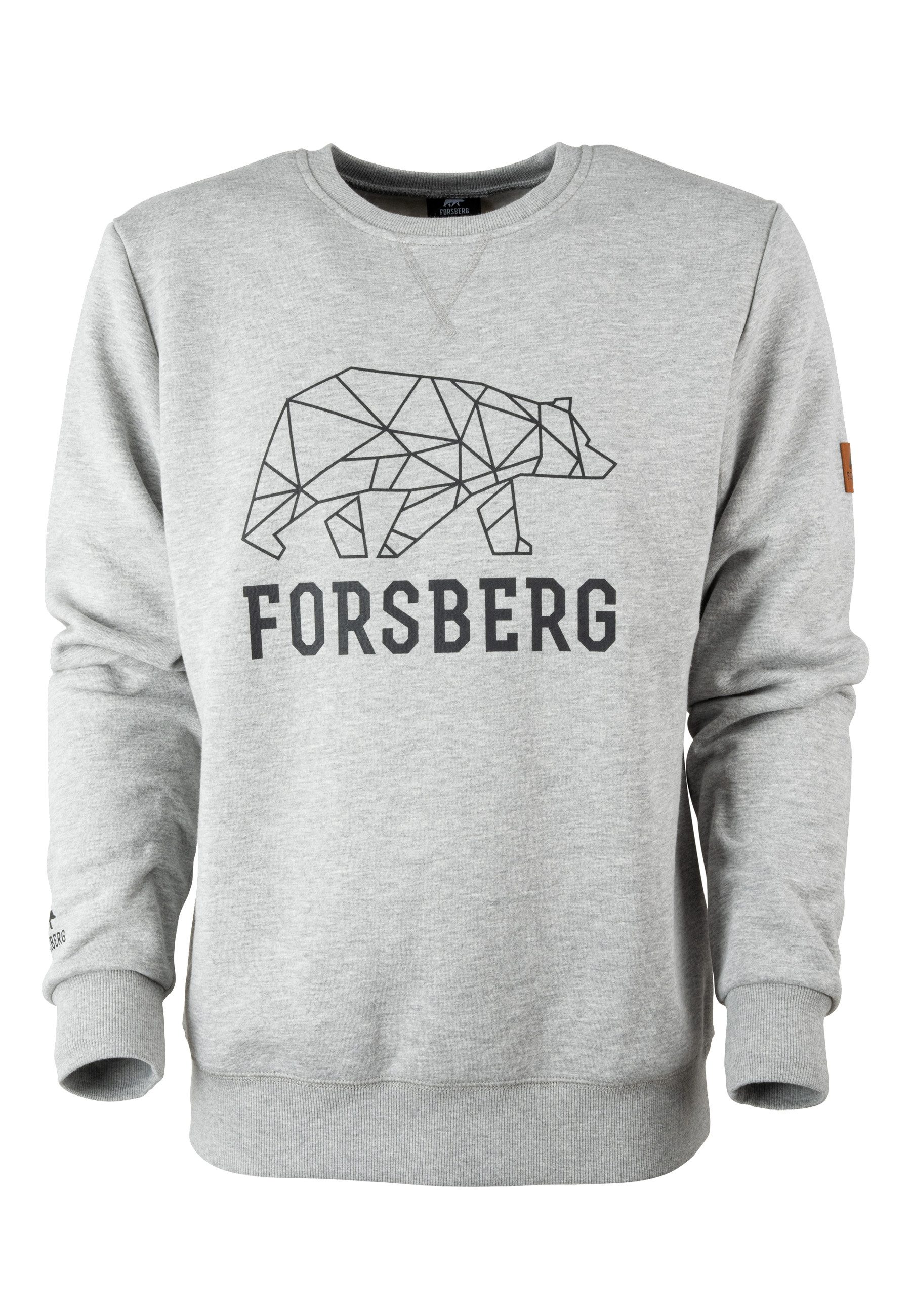 Sweatshirt Bertson mit Logo