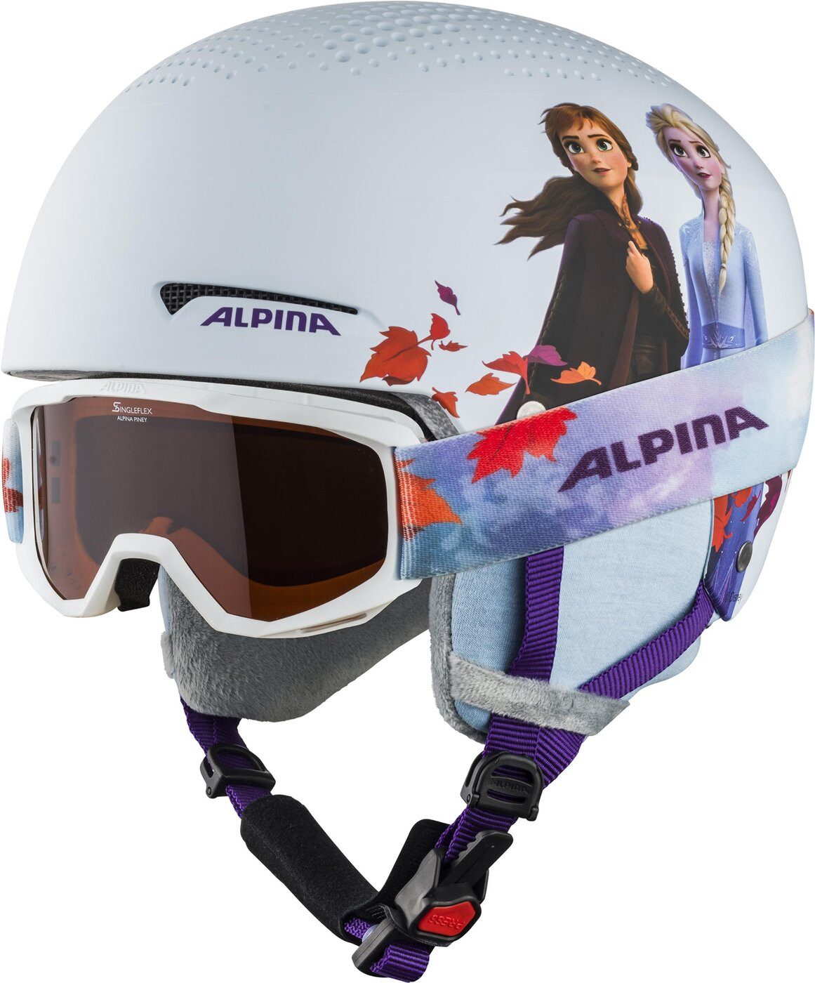 Alpina Sports Skihelm ZUPO DISNEY SET FROZEN II MATT
