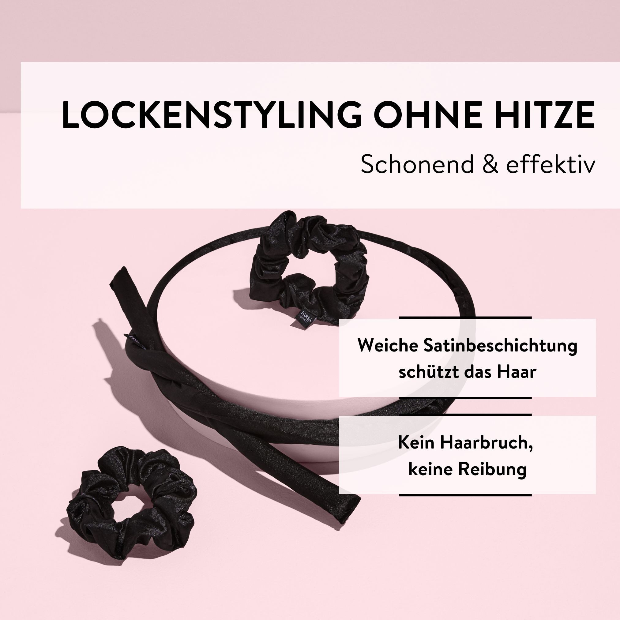 PARSA Beauty Lockenstyler Hair Hero Day & Night Styler Small, Volumen & Wellen ohne Hitze