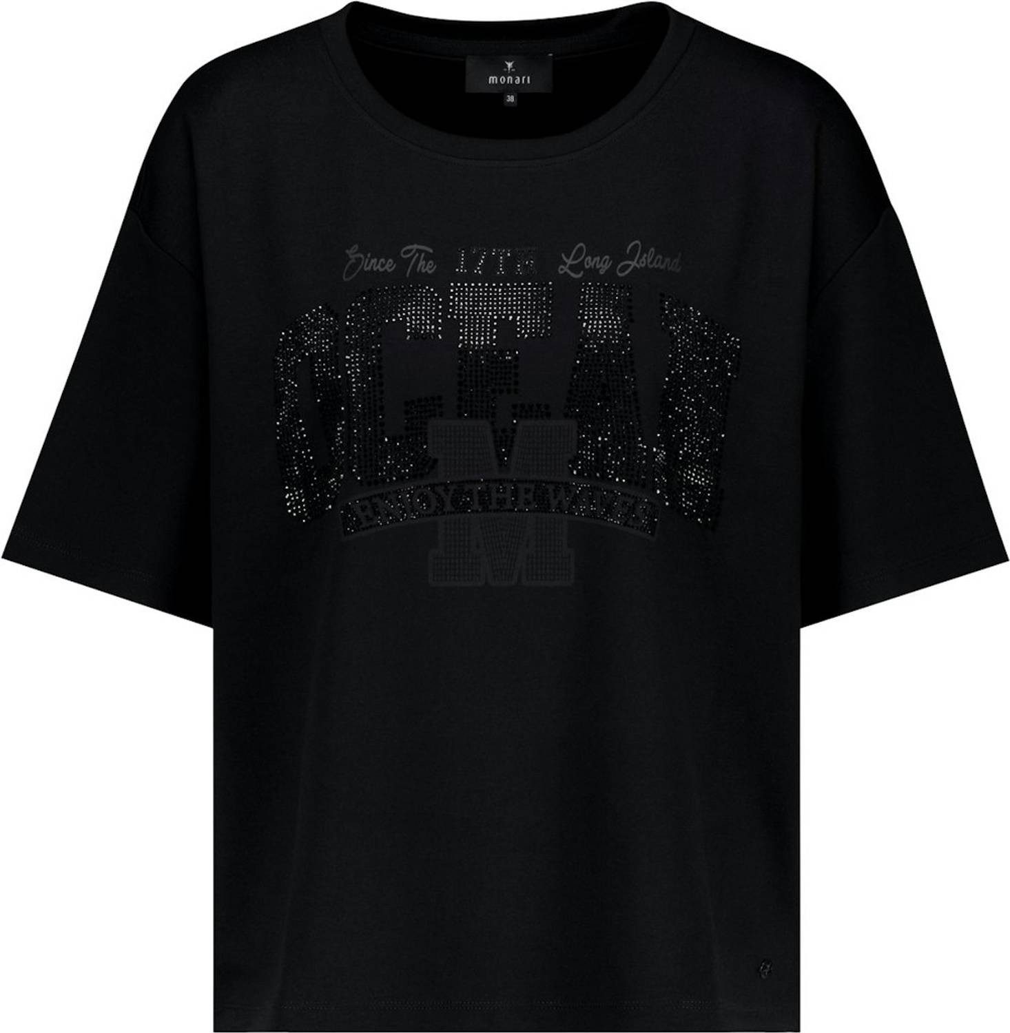 Monari T-Shirt 410573 Schmuckschrift