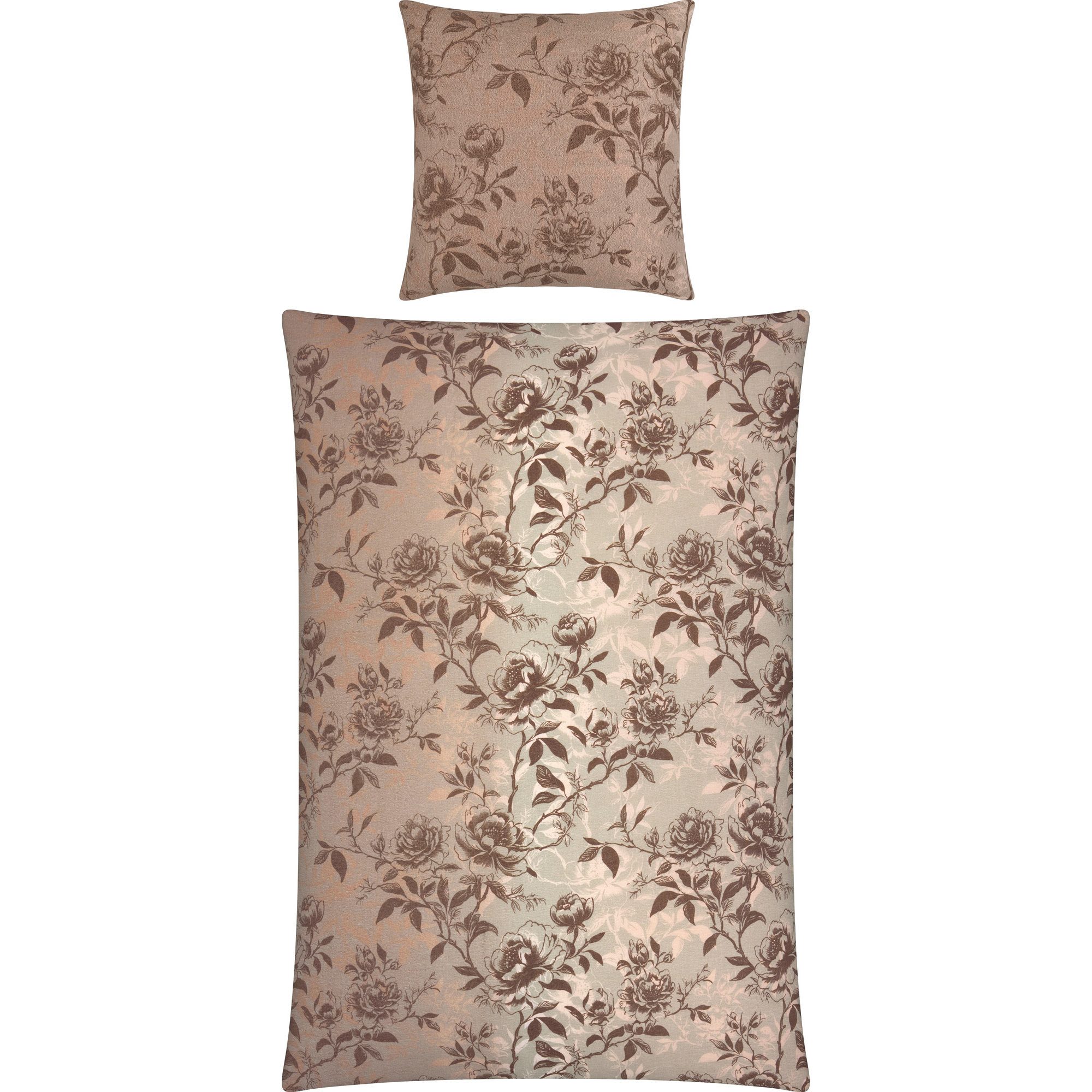 Erwin Müller Bettwäsche Bettwäsche, Biber, Blumen günstig online kaufen