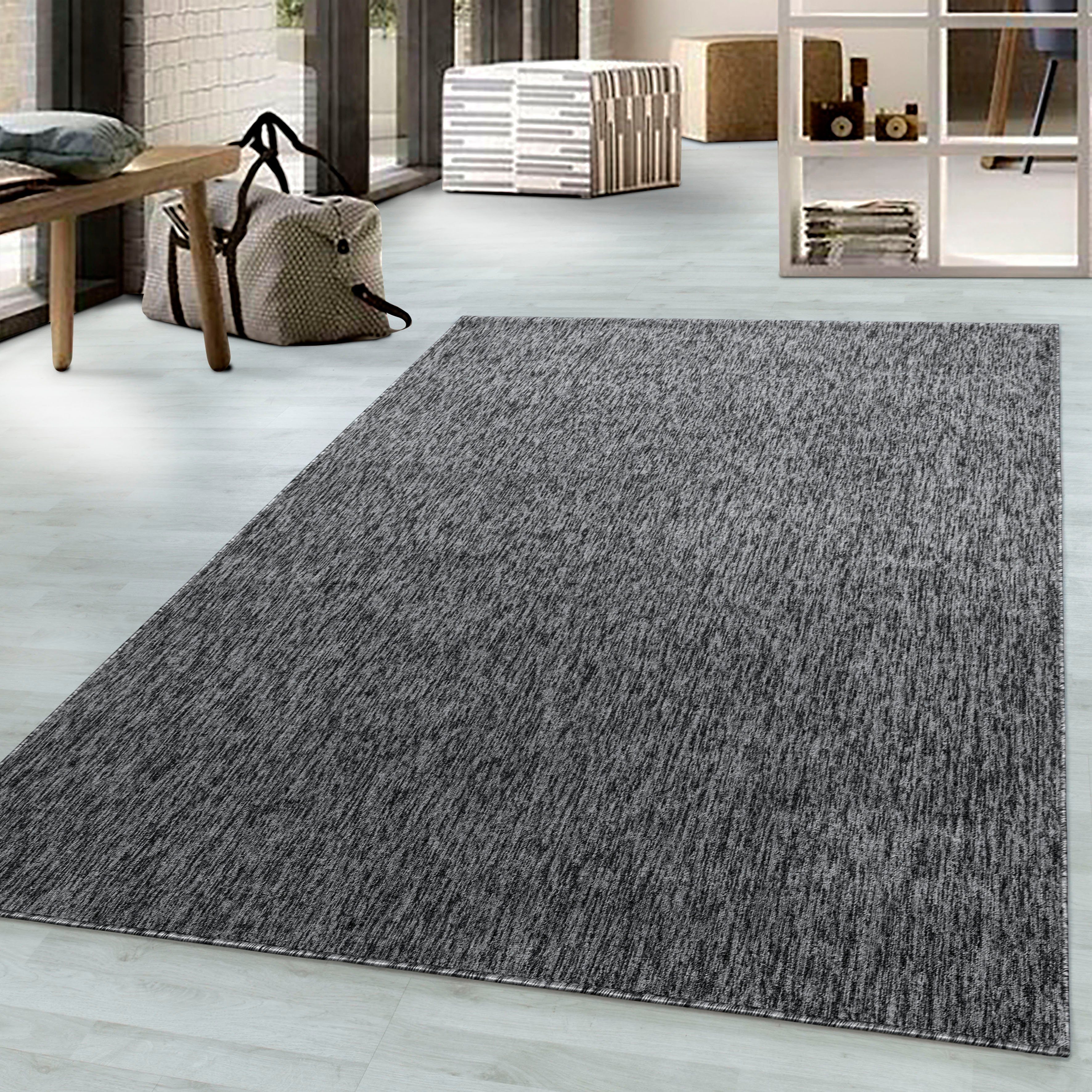 Ayyildiz Teppiche Teppich »Nizza 1800 Kurzflorteppich«, rechteckig, 6 mm Hö günstig online kaufen
