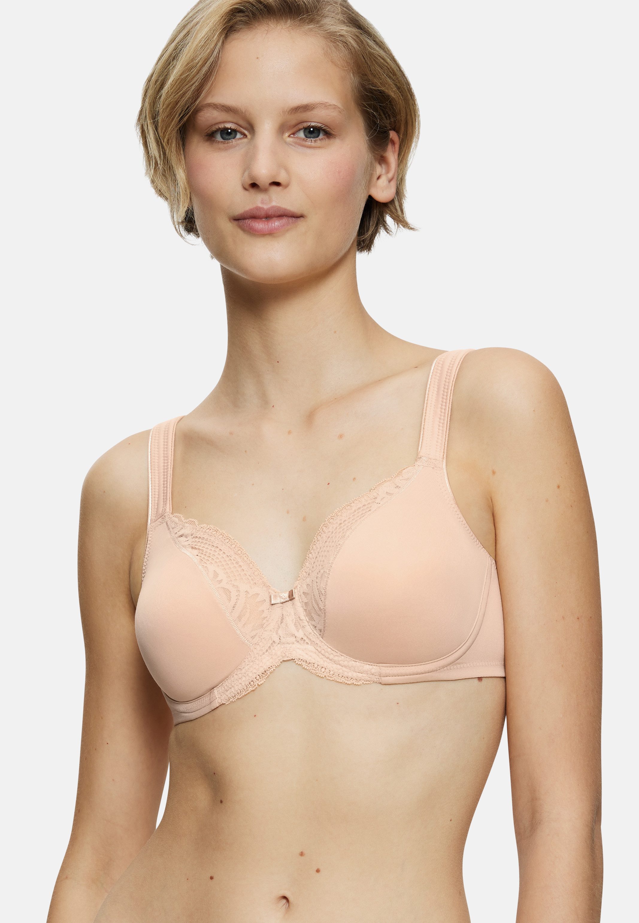 Triumph Bügel-BH Modern Lace + Cotton W (1-tlg) Bügel-BH - Bügel-BH im zeitlosen Spitzen-Design