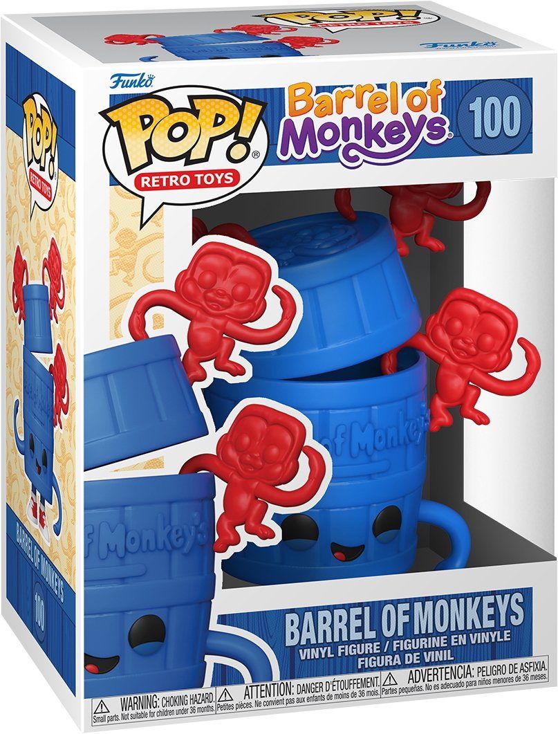 Funko Spielfigur Barrel of Monkeys - Barrel of Monkeys 100 Pop!