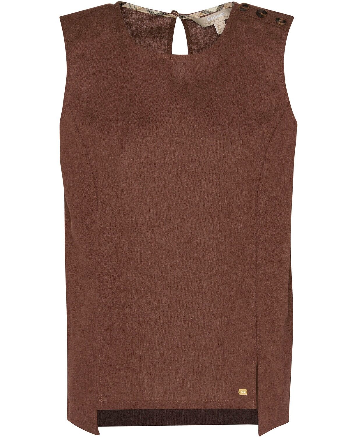 Barbour Blusenshirt Baumwoll-Leinentop