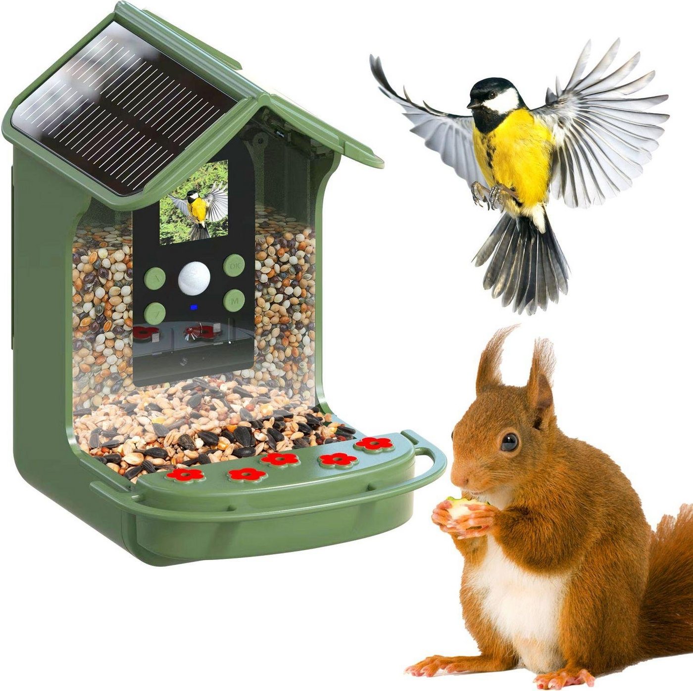 Easypix BirdyCam Vogelhaus mit Kamera Outdoor-Kamera