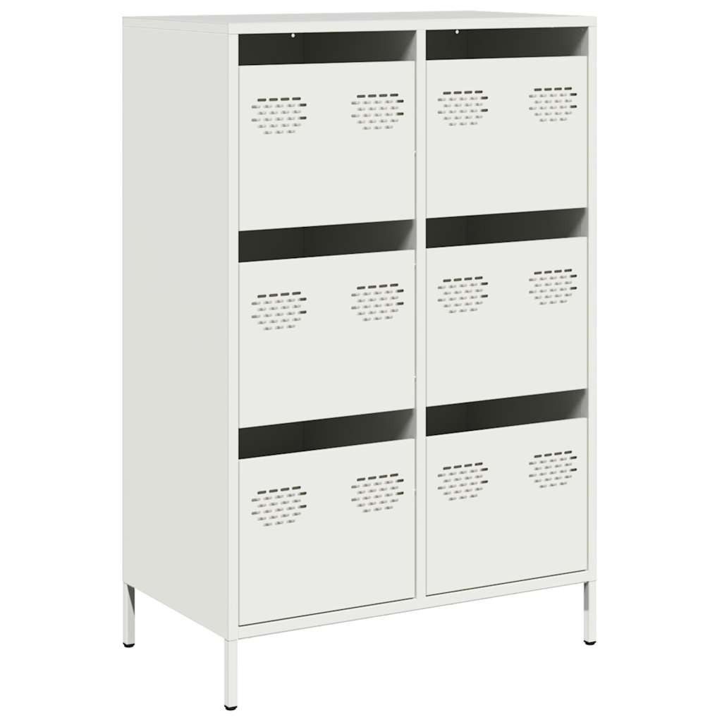 vidaXL Highboard Highboard Weiß 68x39x101,5 cm günstig online kaufen