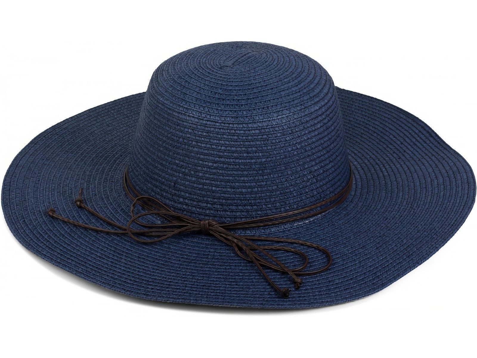 styleBREAKER Sonnenhut Floppy Sonnenhut mit schmalem Zierband und Schleife (1-St)