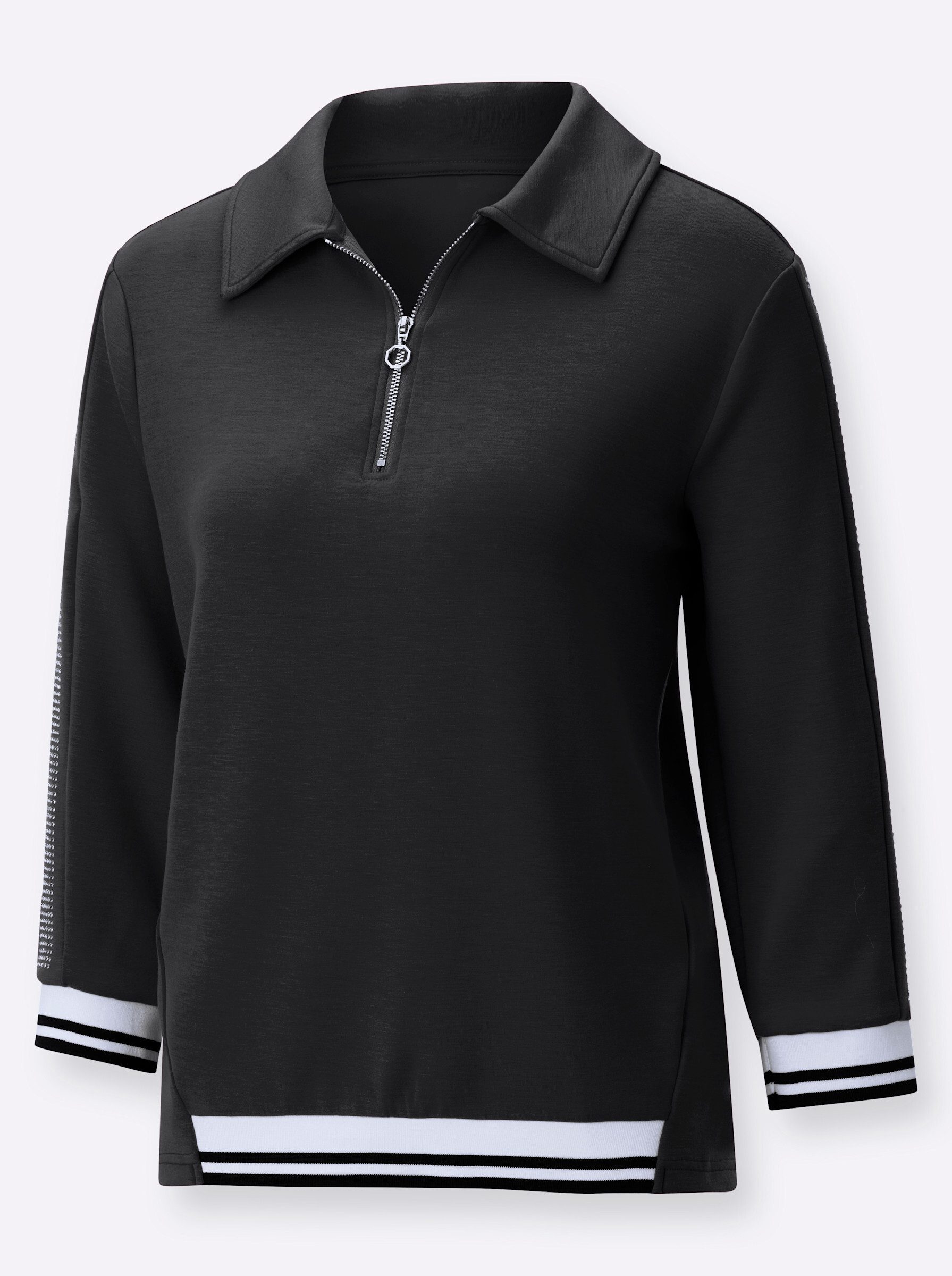 creation L Sweater Modal-Mix-Sweatshirt 3/4-Arm