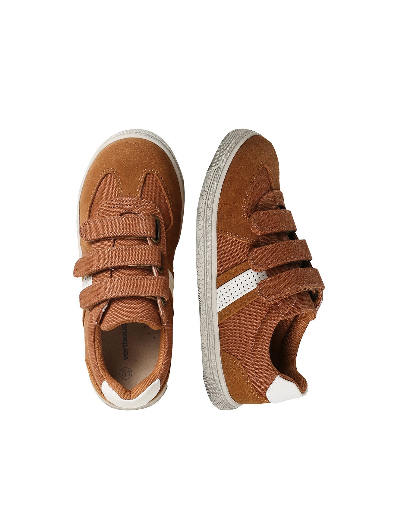 Stoffsneakers mit Klett Kinder Sneaker
