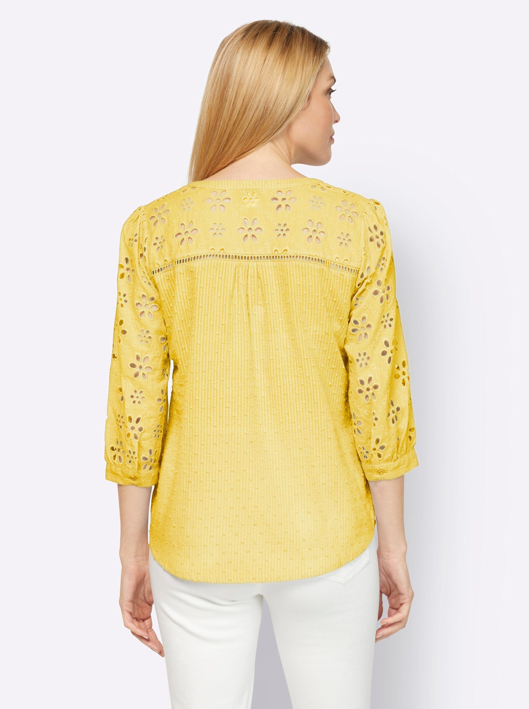 heine Klassische Bluse Baumwollbluse . günstig online kaufen